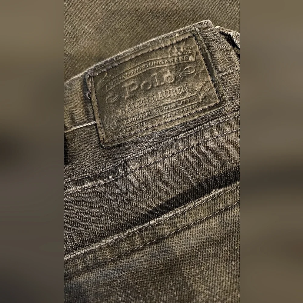 Polo Ralph Lauren Button Fly Sullivan Slim Jeans